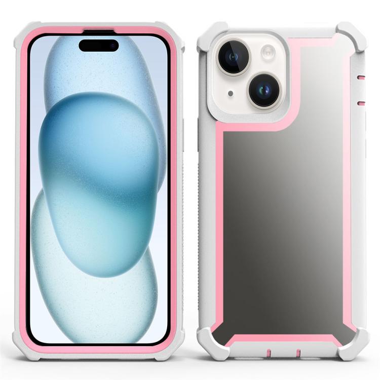 For iPhone 15 Plus Reinforced Corner Design TPU + PC Shockproof Phone Case