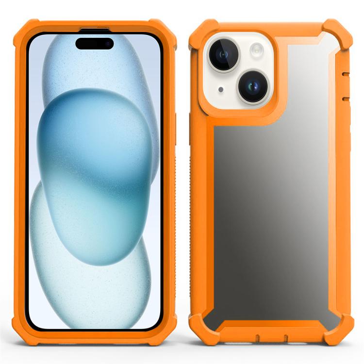 For iPhone 15 Plus Reinforced Corner Design TPU + PC Shockproof Phone Case