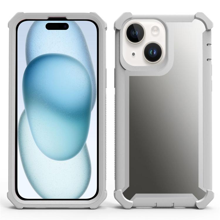 For iPhone 15 Plus Reinforced Corner Design TPU + PC Shockproof Phone Case