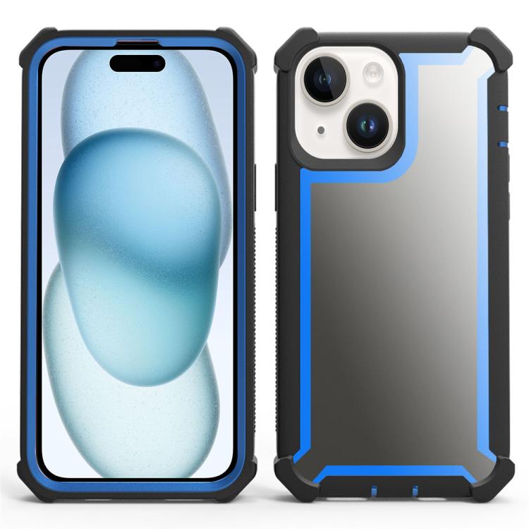 For iPhone 15 Reinforced Corner Design TPU + PC Shockproof Phone Case