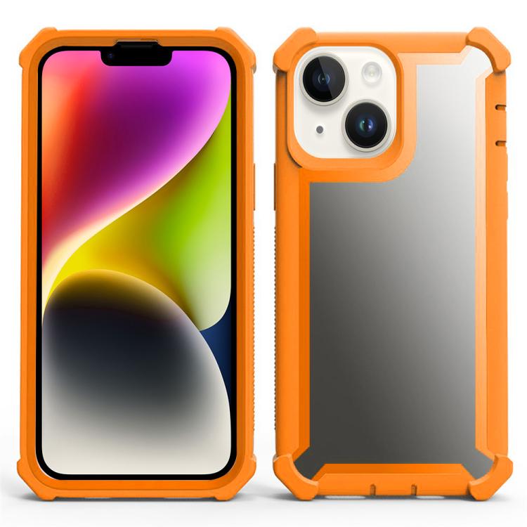 For iPhone 14 Plus Reinforced Corner Design TPU + PC Shockproof Phone Case