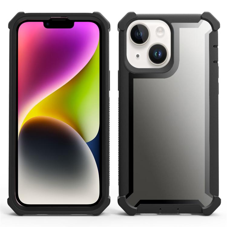 For iPhone 14 Reinforced Corner Design TPU + PC Shockproof Phone Case