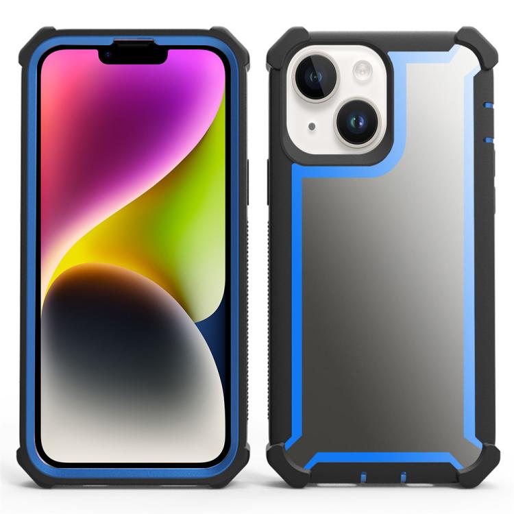 For iPhone 14 Reinforced Corner Design TPU + PC Shockproof Phone Case