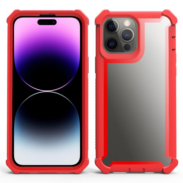 For iPhone 14 Pro Reinforced Corner Design TPU + PC Shockproof Phone Case