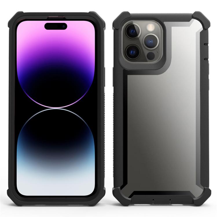 For iPhone 14 Pro Max Reinforced Corner Design TPU + PC Shockproof Phone Case