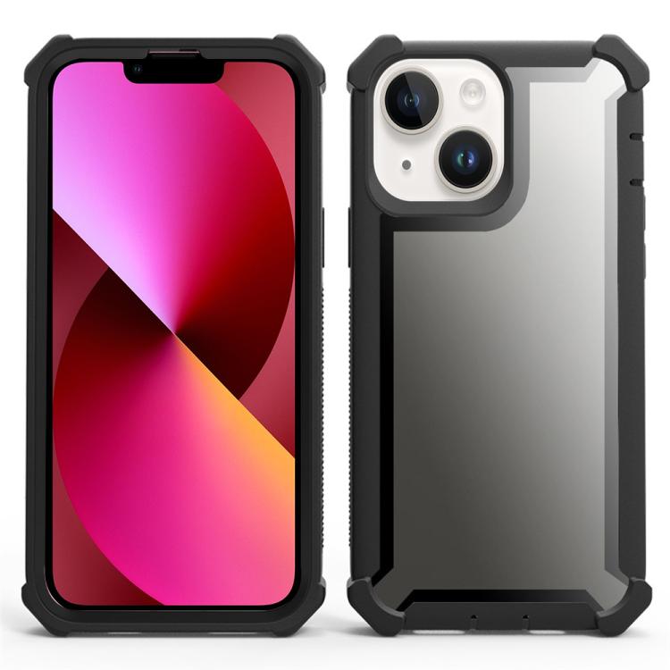 For iPhone 13 Reinforced Corner Design TPU + PC Shockproof Phone Case