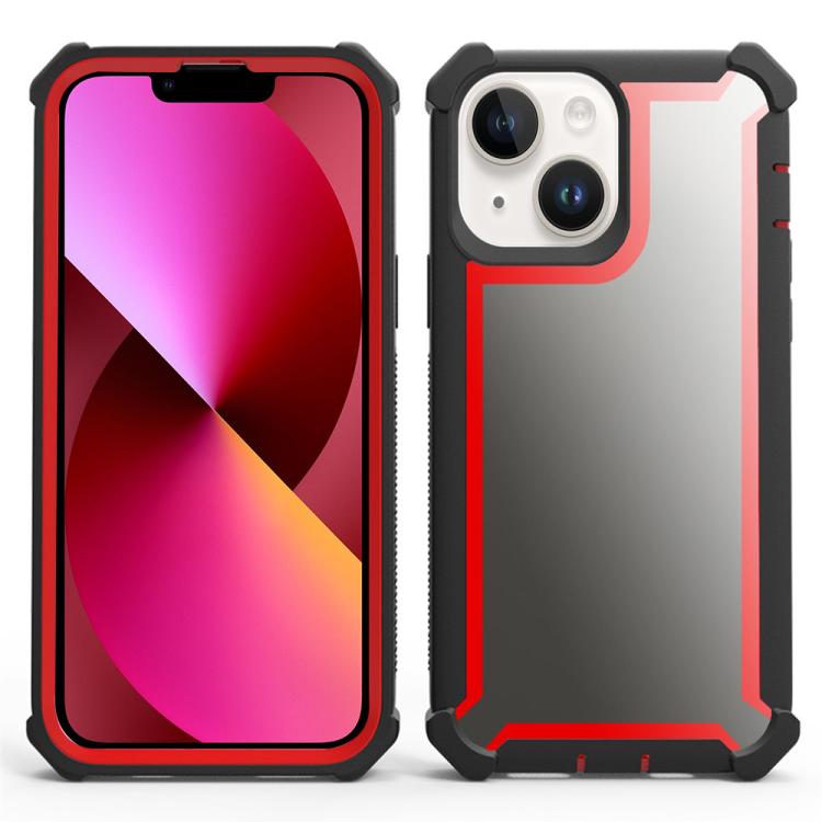 For iPhone 13 Reinforced Corner Design TPU + PC Shockproof Phone Case