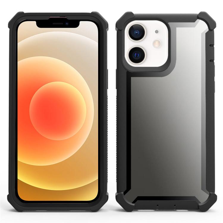 For iPhone 12 Reinforced Corner Design TPU + PC Shockproof Phone Case