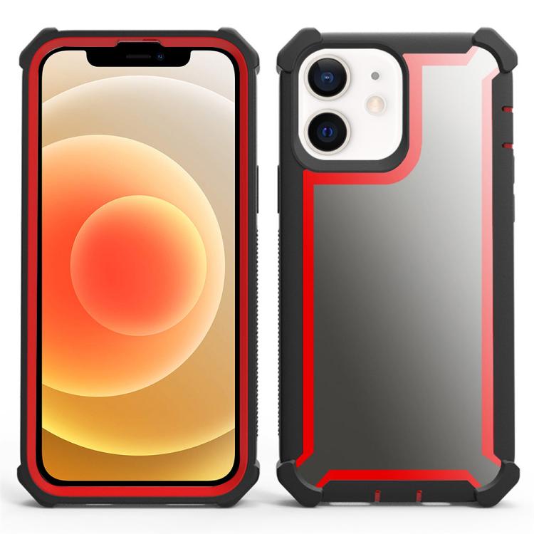 For iPhone 12 Reinforced Corner Design TPU + PC Shockproof Phone Case
