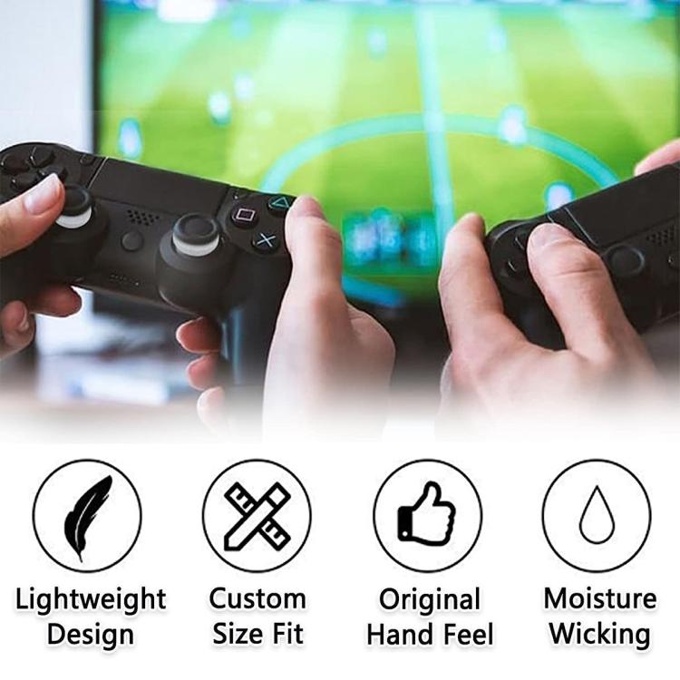 XDcase 16pcs Sponge Aiming Precision Rings for PS4 / PS5 / Xbox / Switch / Google Stadia - Black/Grey