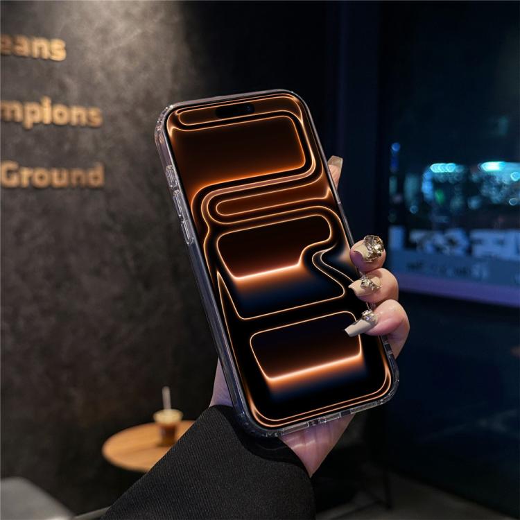 For iPhone 16 Pro IMD Gradient Glitter PC + TPU Shockproof Phone Case