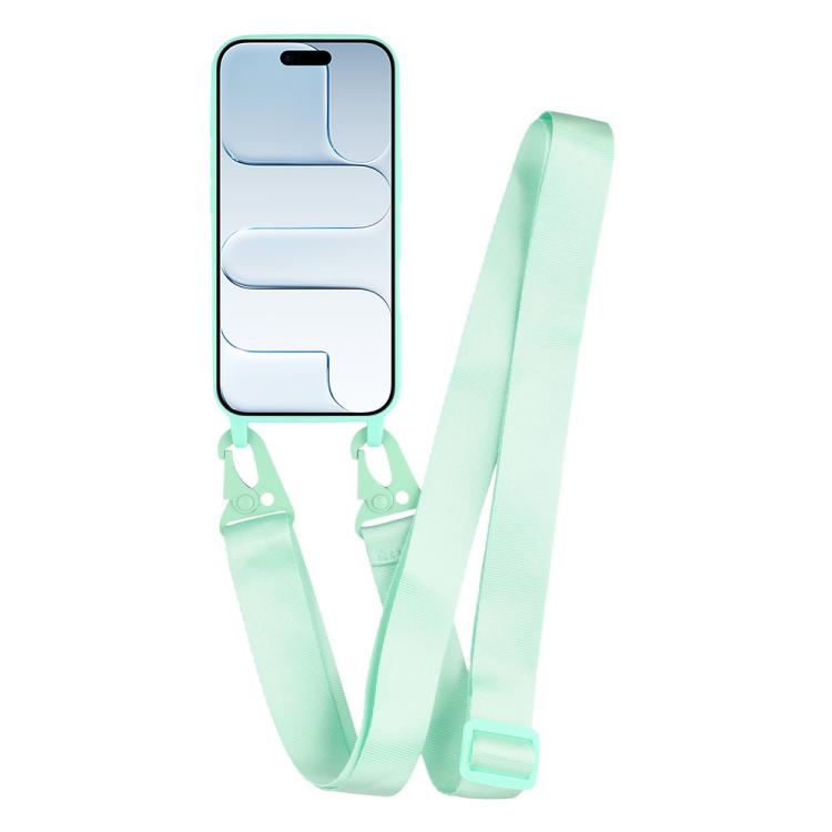 For iPhone Air TPU Soft Matte Phone Case with Long Lanyard