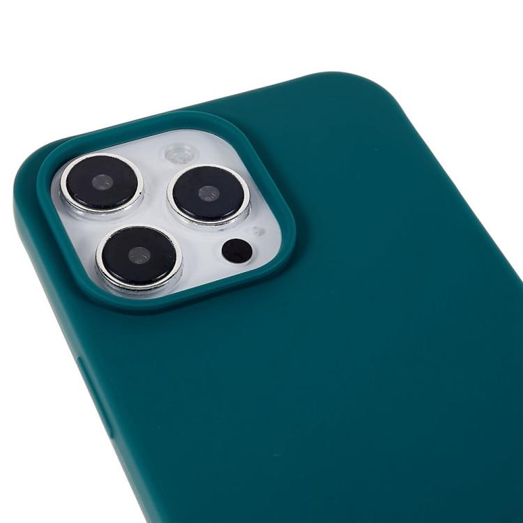 For iPhone 15 Pro Max TPU Soft Matte Phone Case with Long Lanyard