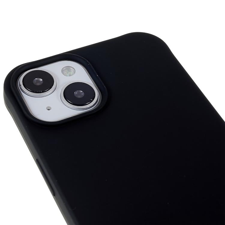 For iPhone 15 TPU Soft Matte Phone Case with Long Lanyard