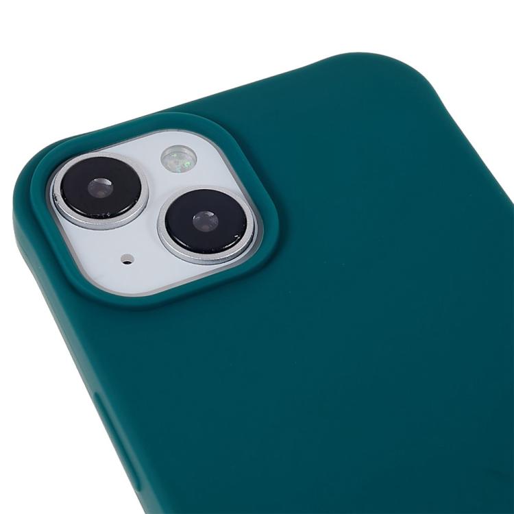 For iPhone 14 TPU Soft Matte Phone Case with Long Lanyard
