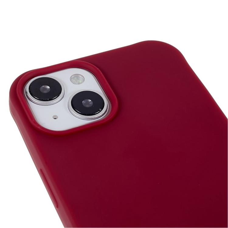 For iPhone 14 TPU Soft Matte Phone Case with Long Lanyard