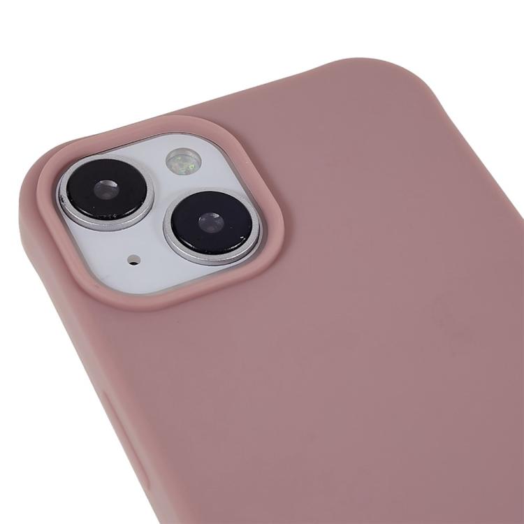 For iPhone 13 TPU Soft Matte Phone Case with Long Lanyard