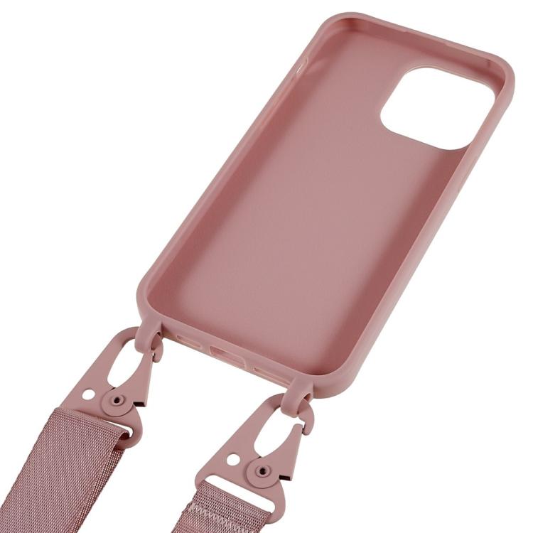 For iPhone 11 Pro TPU Soft Matte Phone Case with Long Lanyard