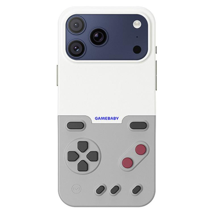 For iPhone 17 Pro Max BitmoLab GAMEBABY Retro Handheld Game Console Design Phone Case