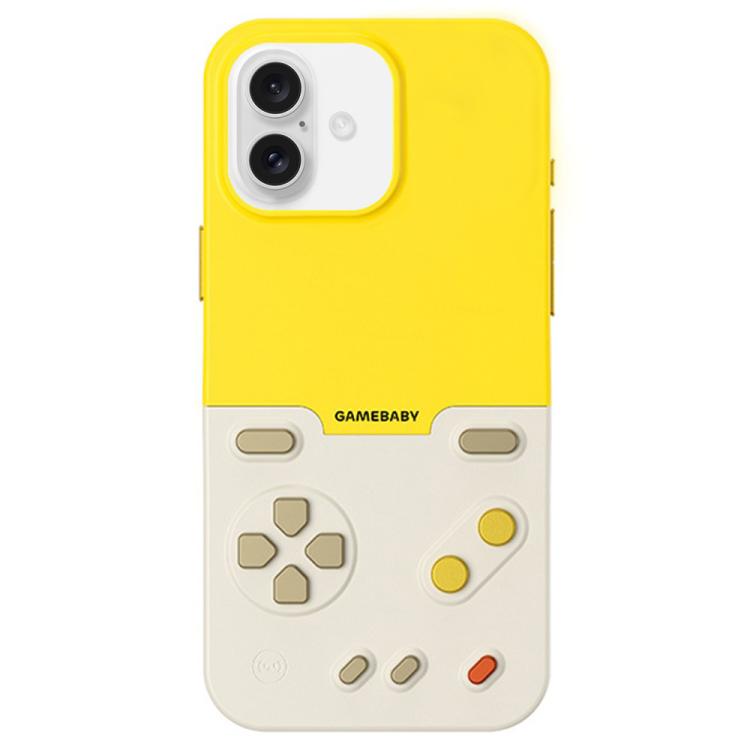 For iPhone 17 BitmoLab GAMEBABY Retro Handheld Game Console Design Phone Case