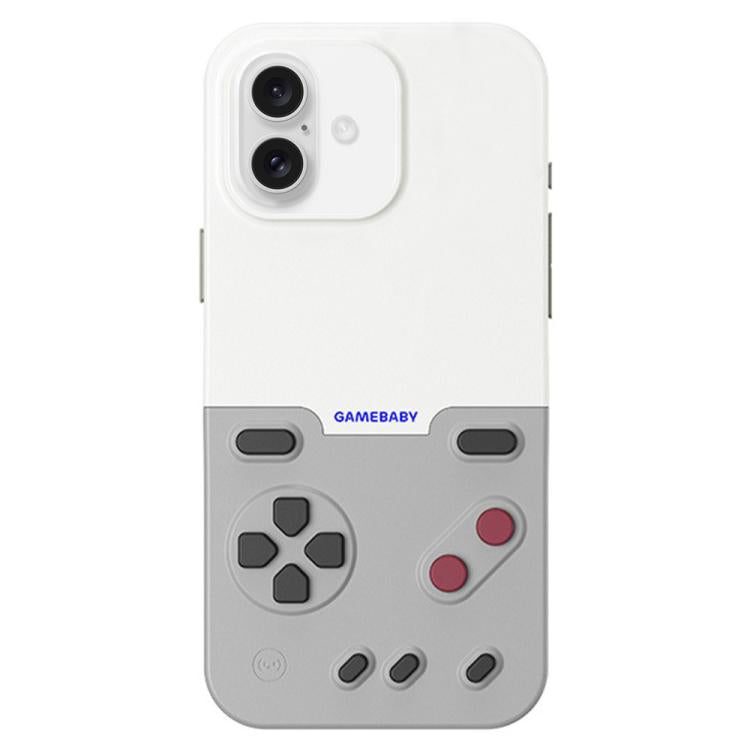 For iPhone 17 BitmoLab GAMEBABY Retro Handheld Game Console Design Phone Case