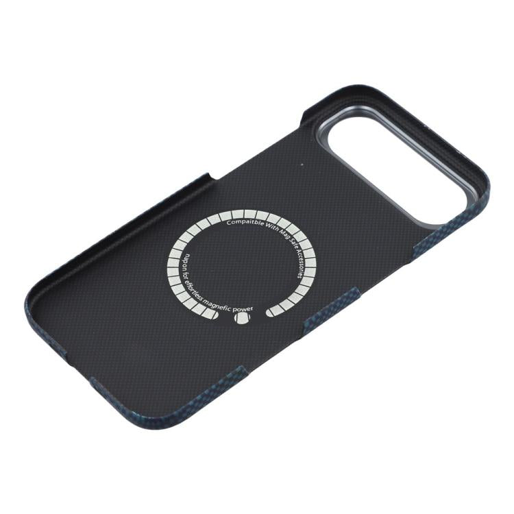 For iPhone Air Aramid Fiber Magnetic Phone Case with Metal Lens Frame