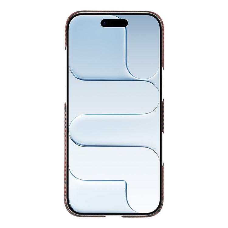 For iPhone Air Aramid Fiber Magnetic Phone Case with Metal Lens Frame