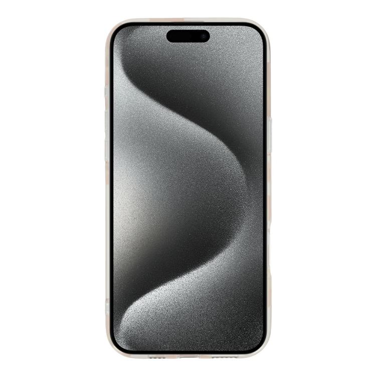 For iPhone 15 Pro Floral Pattern TPU + PC Magnetic Phone Case
