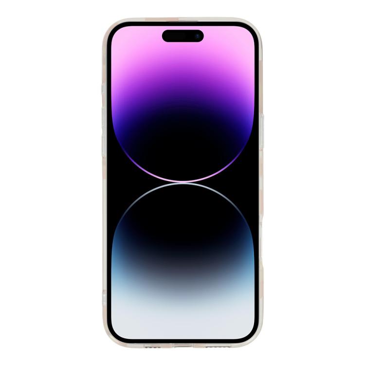 For iPhone 14 Pro Floral Pattern TPU + PC Magnetic Phone Case