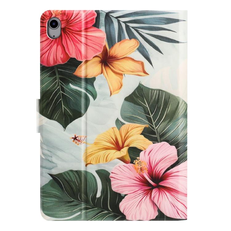 For iPad 2025 / 2022 Litchi Texture Voltage Painted Vegan Leather Smart Tablet Case