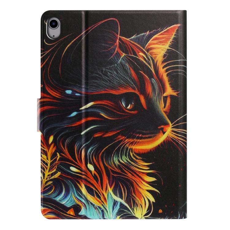 For iPad mini 2024 / mini 6 Litchi Texture Voltage Painted Vegan Leather Smart Tablet Case