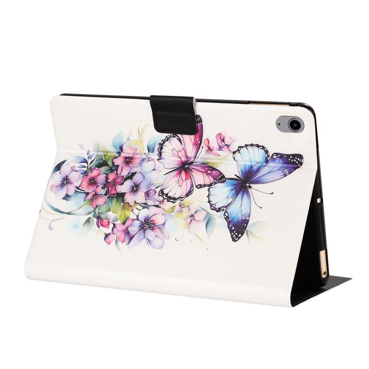 For iPad mini 2024 / mini 6 Litchi Texture Voltage Painted Vegan Leather Smart Tablet Case