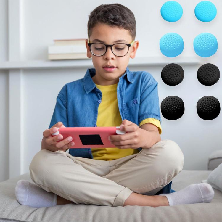 XDcase 12pcs Thumbstick Silicone Anti-Slip Cap for Nintendo Switch 2 - Orange/Blue/Black