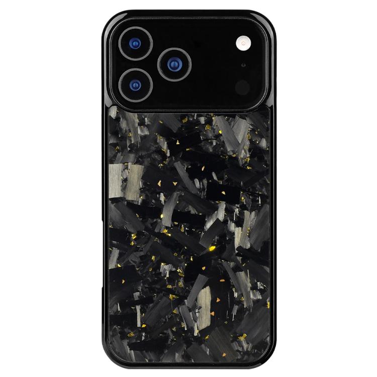 For iPhone 17 Pro Carbon Fibre PC + TPU Magnetic Phone Case
