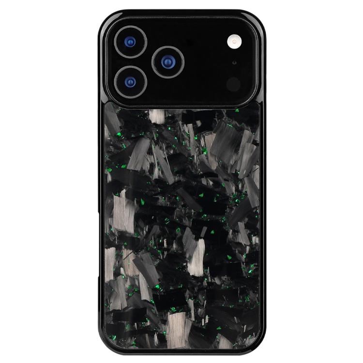 For iPhone 17 Pro Carbon Fibre PC + TPU Magnetic Phone Case