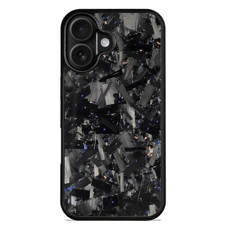 For iPhone 17 Carbon Fibre PC + TPU Magnetic Phone Case