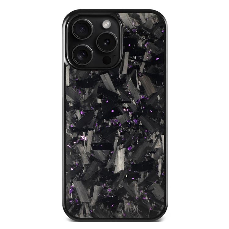For iPhone 14 Pro Max Carbon Fibre PC + TPU Magnetic Phone Case