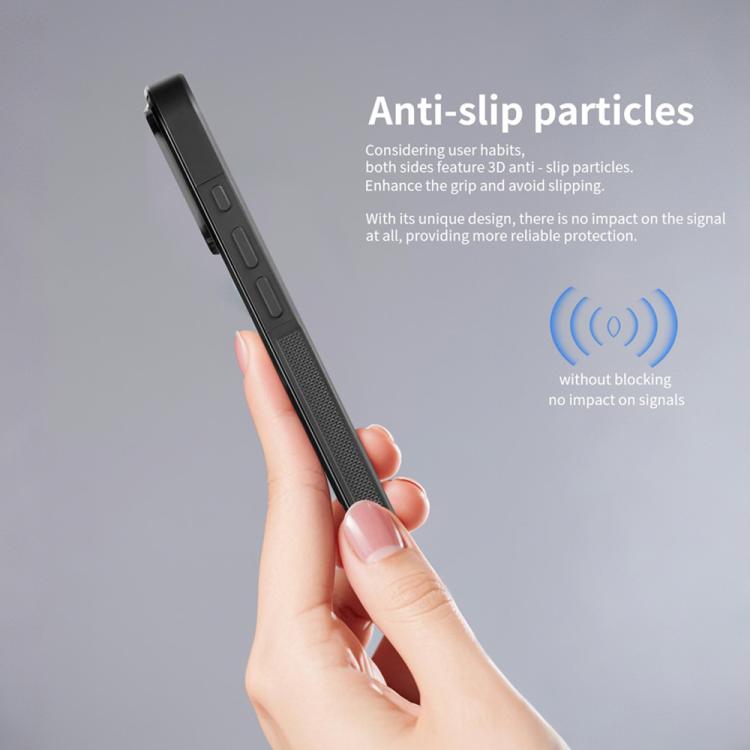 For iPhone 17 Pro Carbon Fibre PC + TPU Magnetic Phone Case