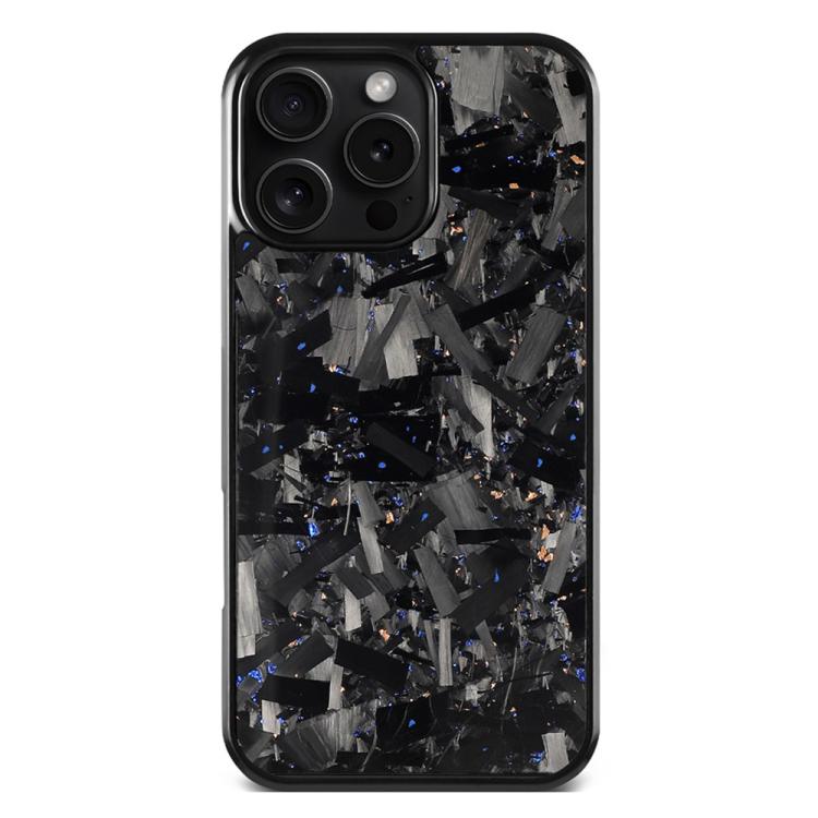 For iPhone 16 Pro Carbon Fibre PC + TPU Phone Case