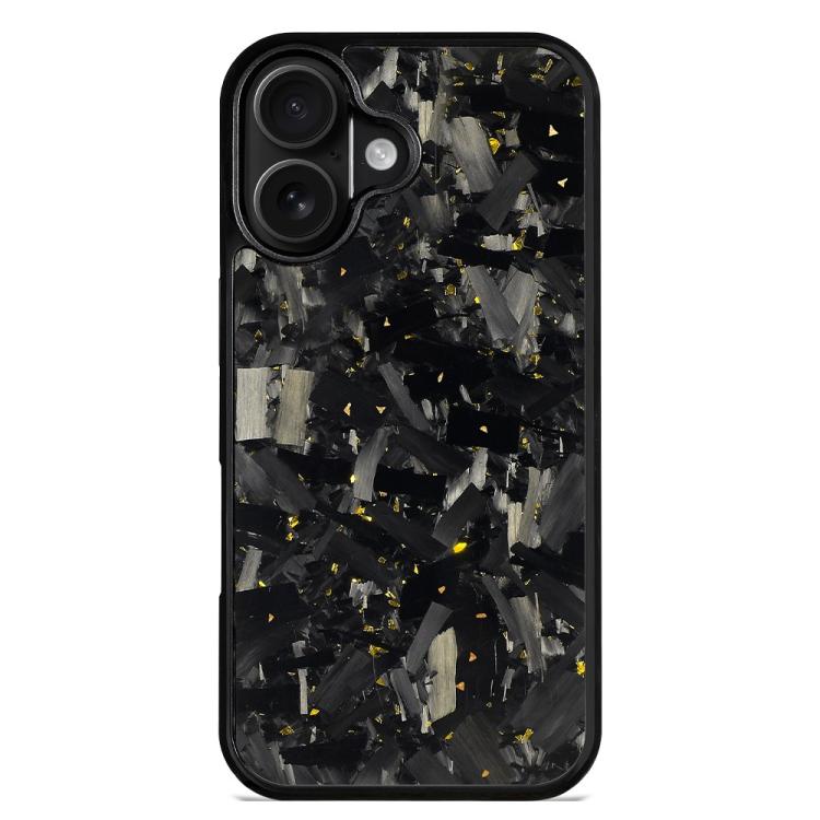 For iPhone 16 Plus Carbon Fibre PC + TPU Phone Case