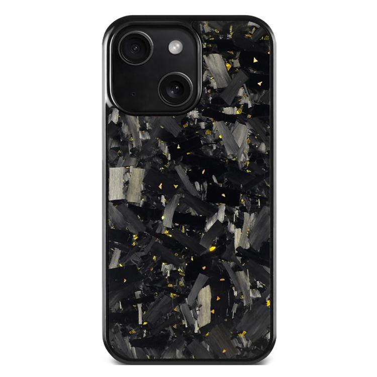 For iPhone 15 Carbon Fibre PC + TPU Phone Case
