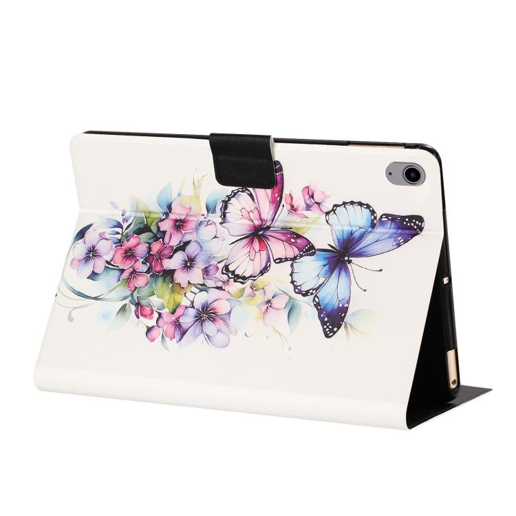For Lenovo Tab P11 J606F Litchi Texture Voltage Painted Vegan Leather Smart Tablet Case