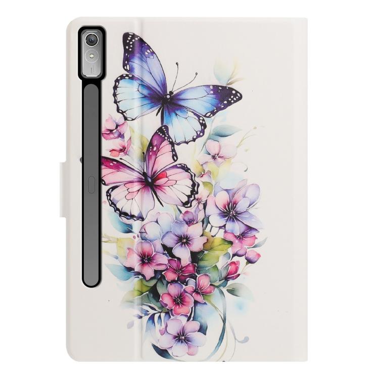 For Lenovo Idea Tab Pro / P12 12.7 2025 Litchi Texture Voltage Painted Vegan Leather Smart Tablet Case