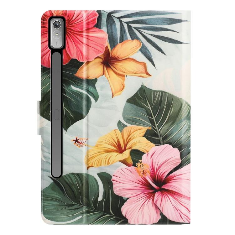 For Lenovo Idea Tab Pro / P12 12.7 2025 Litchi Texture Voltage Painted Vegan Leather Smart Tablet Case