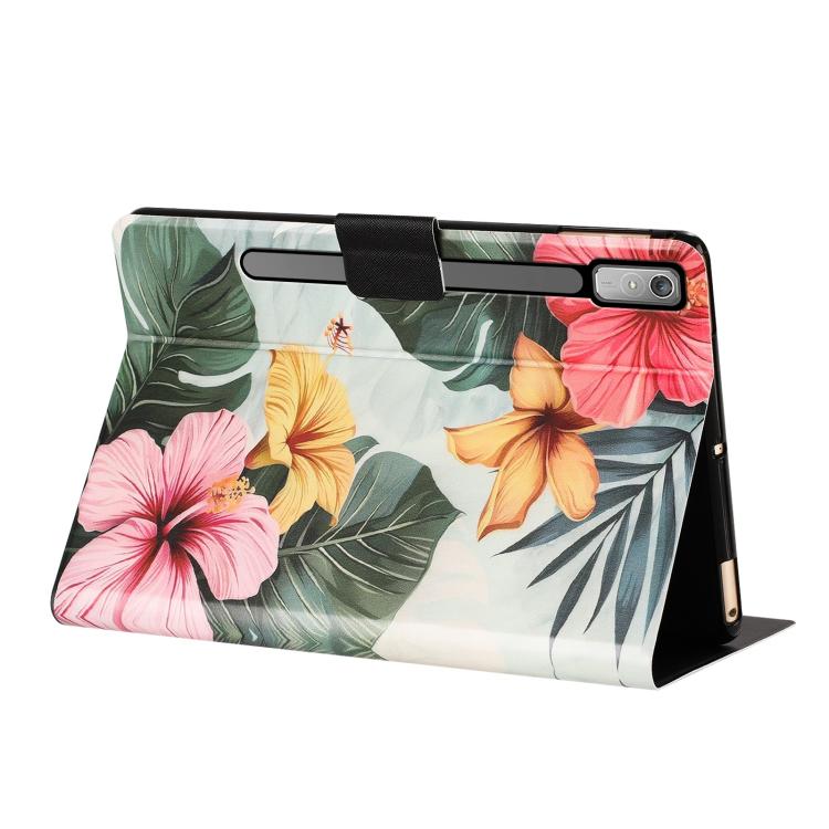 For Lenovo Idea Tab Pro / P12 12.7 2025 Litchi Texture Voltage Painted Vegan Leather Smart Tablet Case