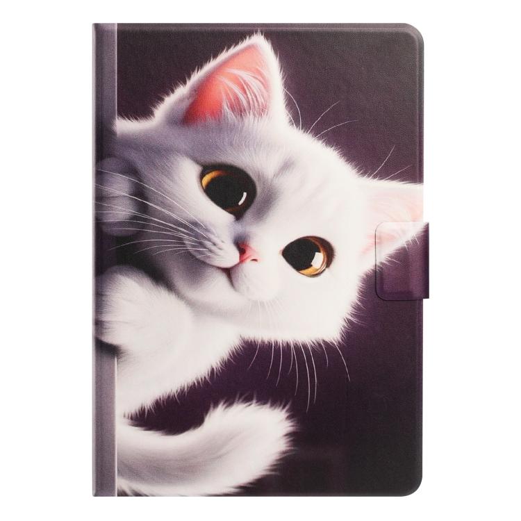 For Lenovo Xiaoxin Pad 2025 Litchi Texture Voltage Painted Vegan Leather Smart Tablet Case