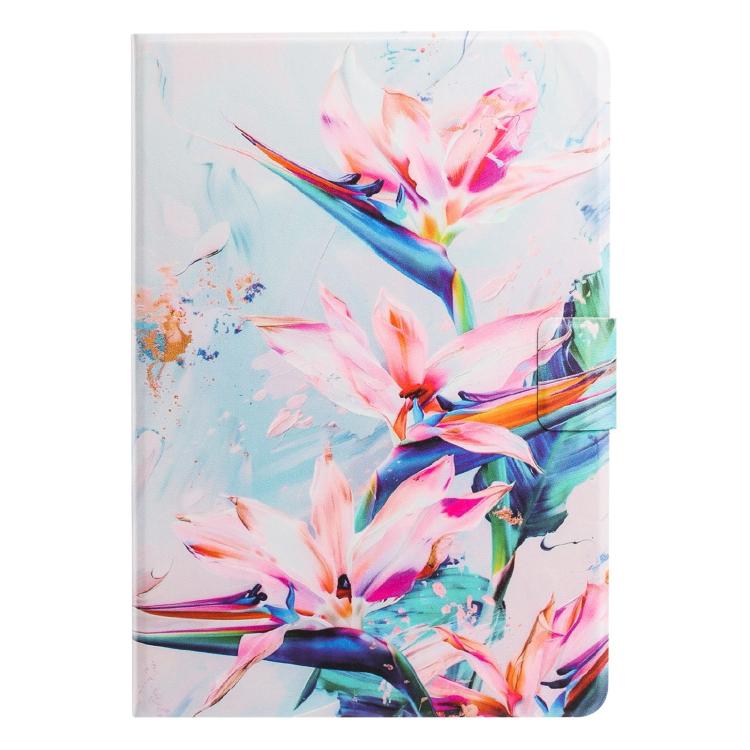 For Lenovo Xiaoxin Pad 2025 Litchi Texture Voltage Painted Vegan Leather Smart Tablet Case