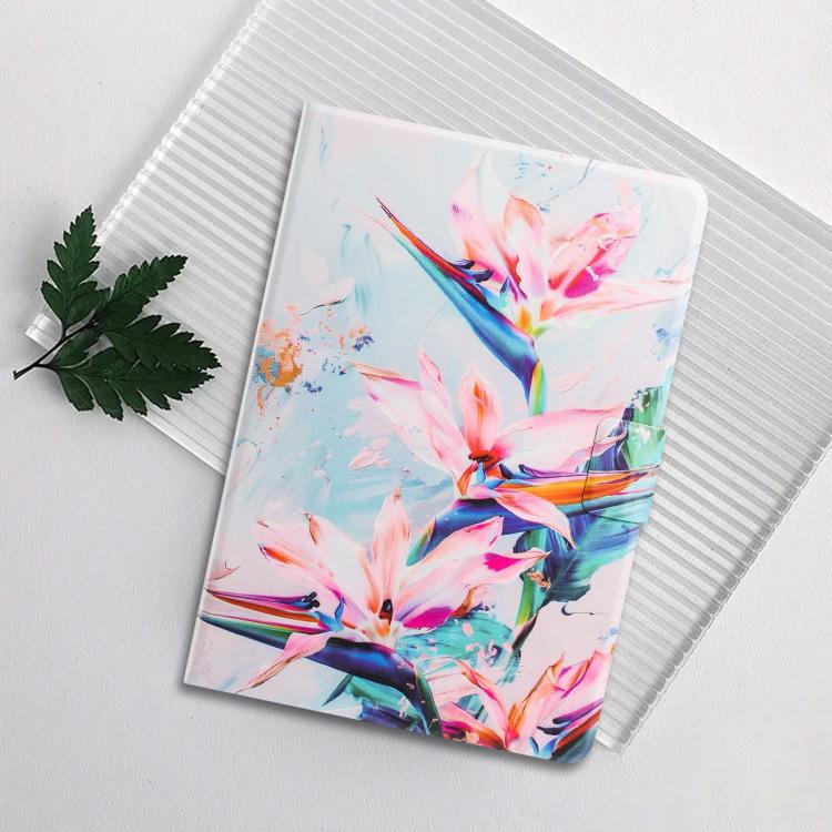 For Lenovo Xiaoxin Pad 2025 Litchi Texture Voltage Painted Vegan Leather Smart Tablet Case