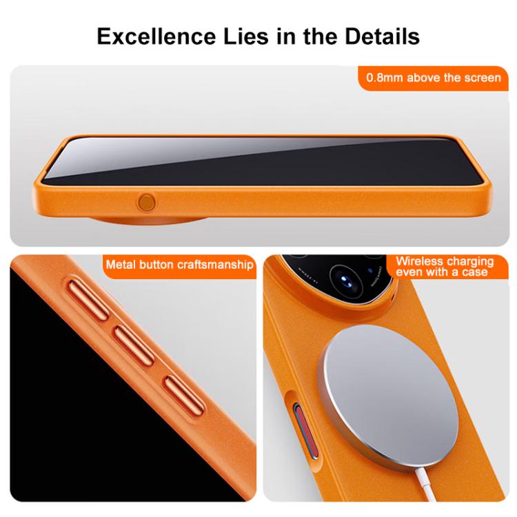 For OPPO Find X9 Ultra Boundless Series Rock Sand Magnetic Phone Case