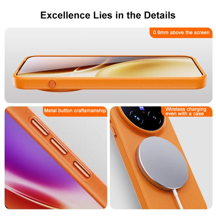 For vivo X300 Pro Boundless Series Rock Sand Magnetic Phone Case